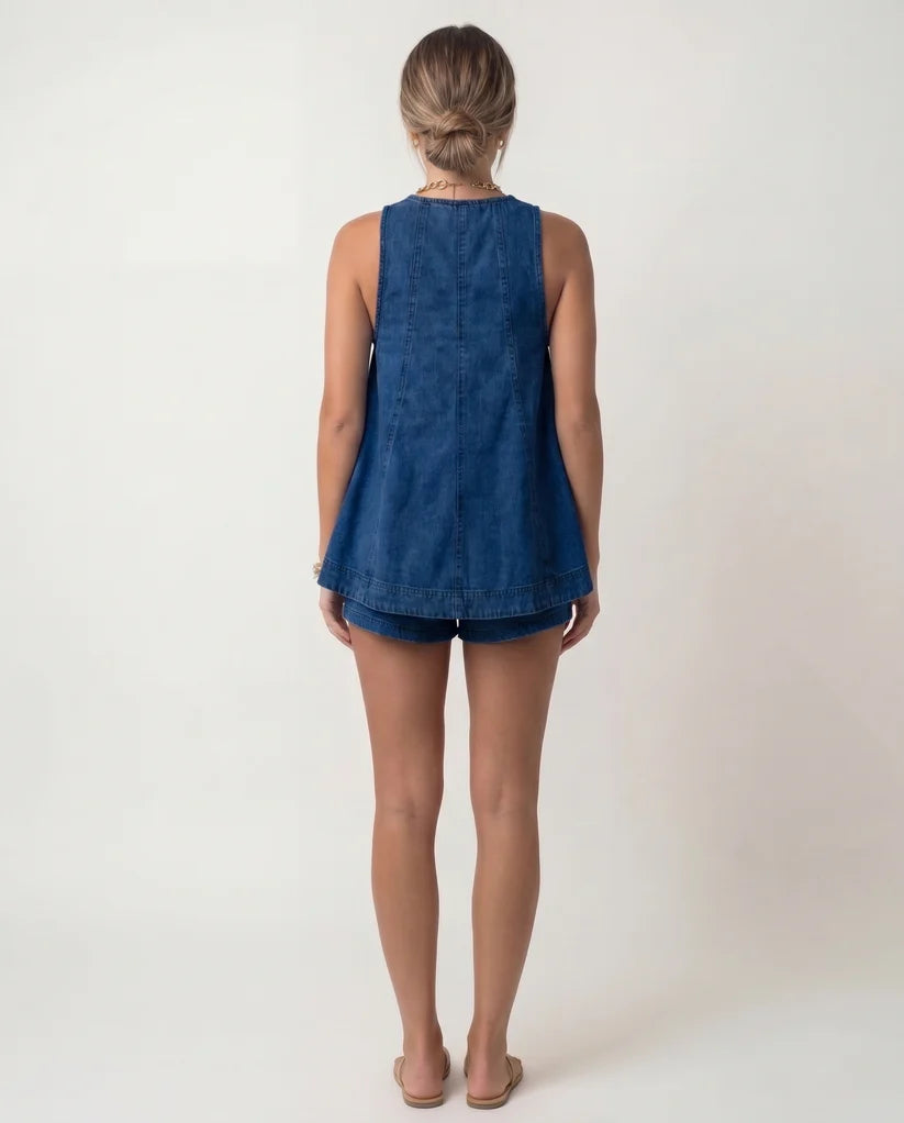 Harper Denim Set